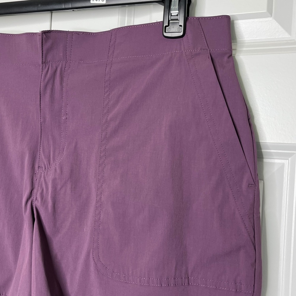 Eddie Bauer Horizon Guide Hiking Shorts Purple‎ Women's Size 14 - Picture 4 of 11